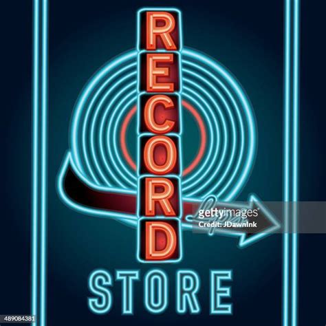 Record Shop Sign Photos And Premium High Res Pictures Getty Images