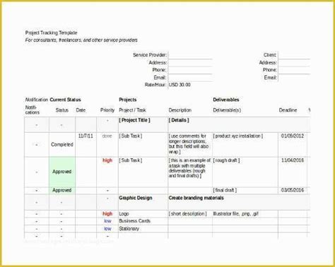 Free Task Tracker Template Of Excel Task Tracker Template Project Task
