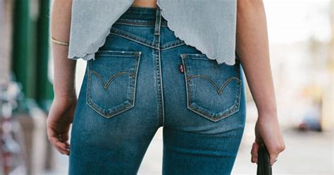 Jeans Denim Back Pocket Embroidery