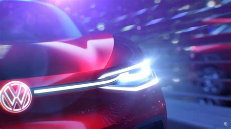 Update Volkswagen Teases Revised Id Crozz Concept Coming To