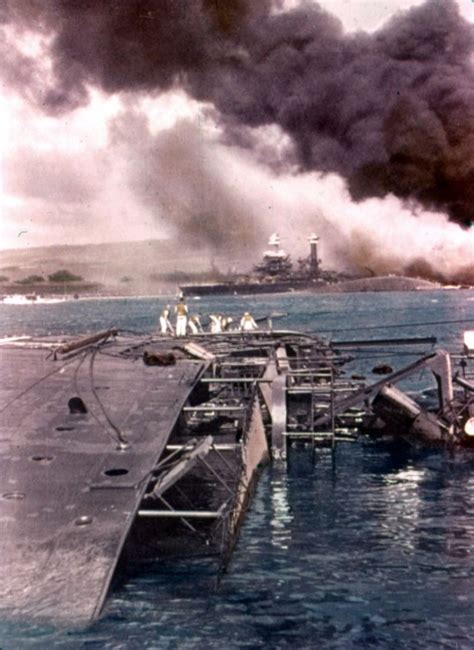 Rare And Incredible Color Photographs Of The Attack On Pearl Harbor In