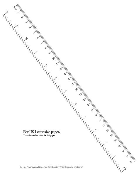 Printable Ruler Scale Customize And Print