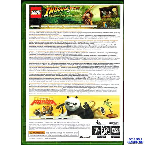 Lego Indiana Jones Kung Fu Panda Xbox 360 Have You Played A Classic