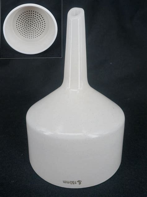 Mm Porcelain Buchner Funnel Chemistry Laboratory Filtration Filter