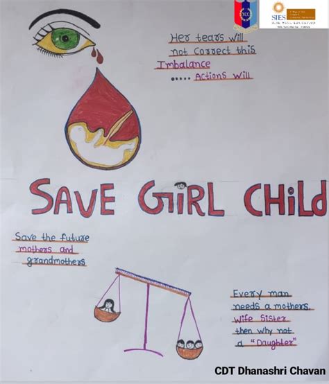 Save Girl Child Poster India Ncc