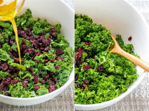 Kale Salad Recipe With Honey Lemon Dressing