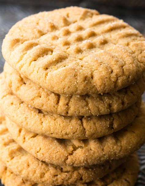 Classic Peanut Butter Cookies Soft Chewy And Oh So Peanut Buttery