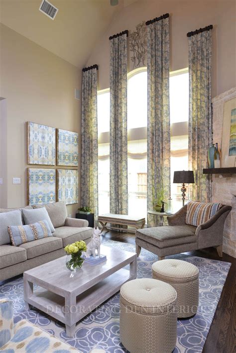 Arched window blinds are highly durable, easy to maintain, and give you the privacy you want. two story windows | Window treatments living room, Arched ...