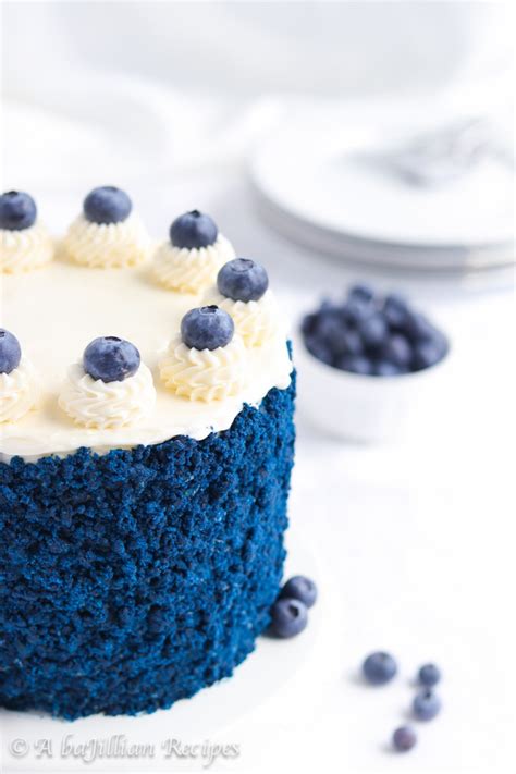 Blue Velvet Cake A Bajillian Recipes