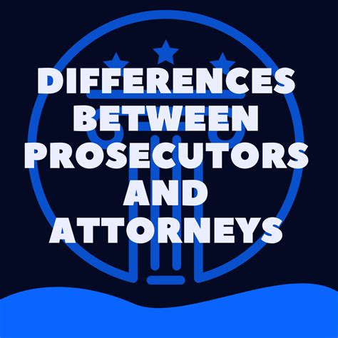 Differences Between Prosecutors And Attorneys Explained Law Stuff