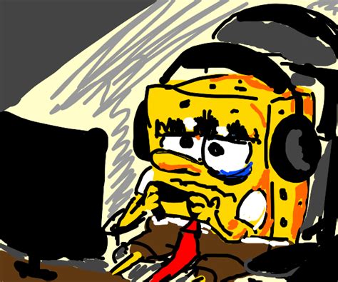 Spongebob Gamer Drawception