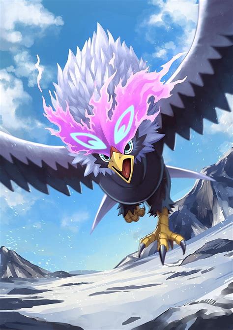 Hisuian Braviary Pokémon Legends Arceus Pokemon Rayquaza Bird