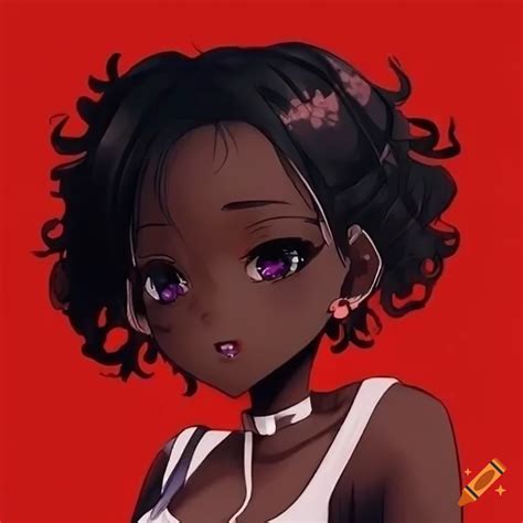 Cute Kawaii Anime Girl With Black Hair On Craiyon
