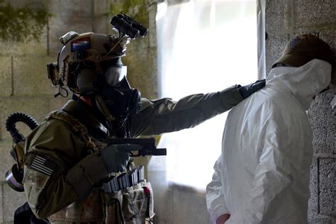 Us Army Special Operations Forces Soldiers Participate In A Chemical