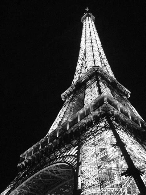 Eiffel Tower Paris Black And White Photos Black And