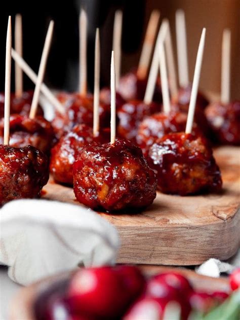 Cranberry Turkey Meatballs Ifoodreal Com