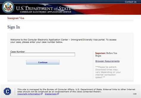 Ds 260 Online Immigrant Visa Application Templatesfecol