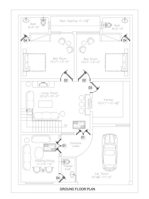 Standard Interior Layout Plan Dwg 3 Thousands Of Free Autocad Drawings