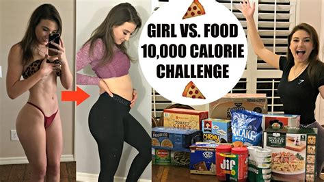 10000 10k Calorie Challenge Why Did I Do This Girl Vs Food
