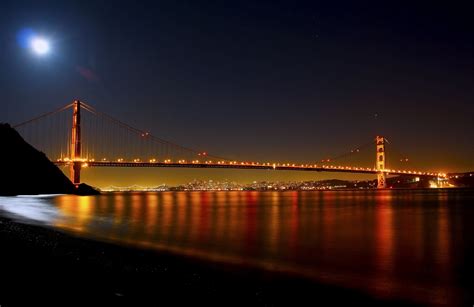 Golden Gate Bridge Landscape View San Francisco Hd Wallpaper