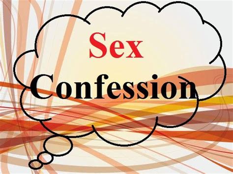 Sex Confession Posts Facebook
