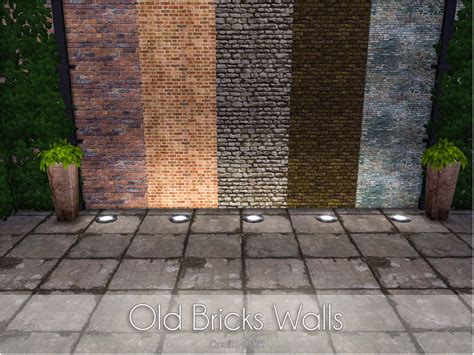 Sims 4 Brick Walls