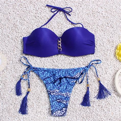 Aliexpress Com Buy Hot Retro Sexy Women Swimsuit Micro Bikini Set Bathing Suits With