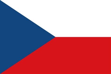 Cz Czech Republic Flag Icon In Public Domain World Flags