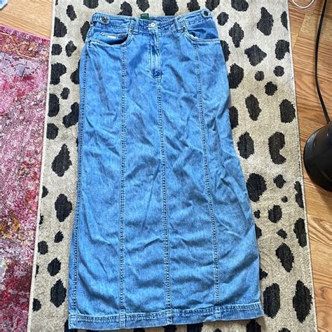 Ralph Lauren Skirts Vintage Denim Ralph Lauren Skirt Poshmark