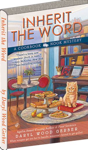 Inherit the Word, 2nd in the Cookbook Nook mystery series by Daryl Wood Gerber | Cozy mystery ...