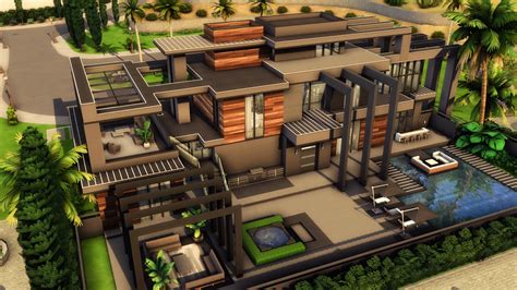 The Sims 4 Modern Mansion