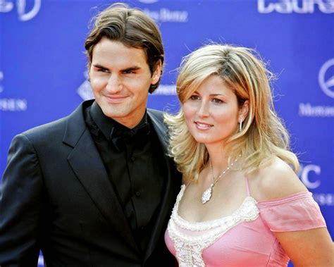 Famous Tennis Players In The World Roger Federer With His Wife Mirka Federer Latest Pics 2013 2014