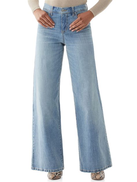 A Pair Of Super Wide Leg Jeans Because Everyone Could Use A Break From