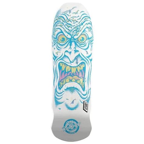 Santa Cruz Rob Roskopp Face Reissue Deck 9 5 X 31 Assorted Blue