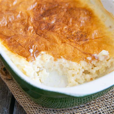 Traditional Baked Rice Pudding Recipe Fuss Free Flavours