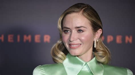 Emily Blunt Reveals She Is Taking A Break From Acting Cnn