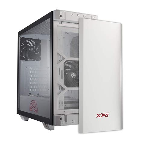 XPG Invader Mid Tower Brushed Aluminum PC Case White Pakistan