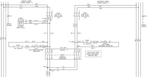 With the main contactor then when the timer reaches its time limit the star contactor. power - Automatic transfer switch VS Using a Reversing Contactor with Circuit Protection ...