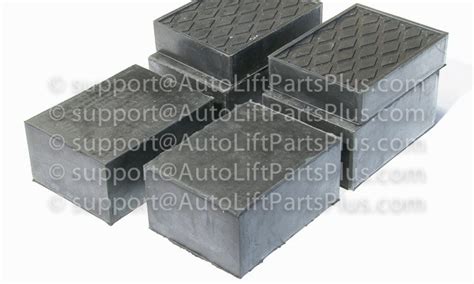 Solid Rubber Stack Blocks 6 For Any Auto Lift Or Rolling Jack
