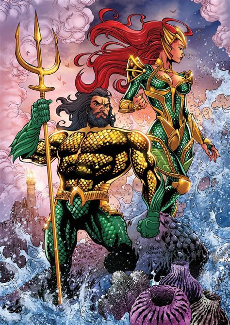 AQUAMAN And MERA By PowRodrix On DeviantArt Mera Dc Comics Aquaman