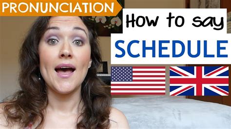 How To Pronounce Schedule Us Uk And Australian Pronunciation Youtube