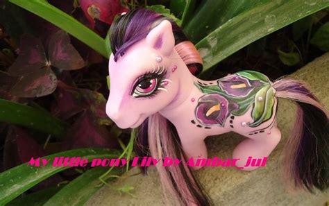 My Little Pony Custom Lily By Ambarjulieta On Deviantart My Little