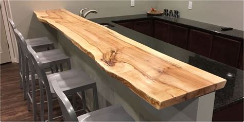 Unfollow wood bar top to stop getting updates on your ebay feed. maple slab bar top.jpg | Kitchen island bar, Wood bar top ...