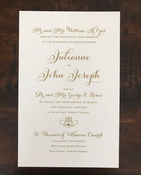 To help you navigate the proper etiquette for your wedding invitations we have compiled a list of the main. Whose Name Goes First On Wedding Invitation ...