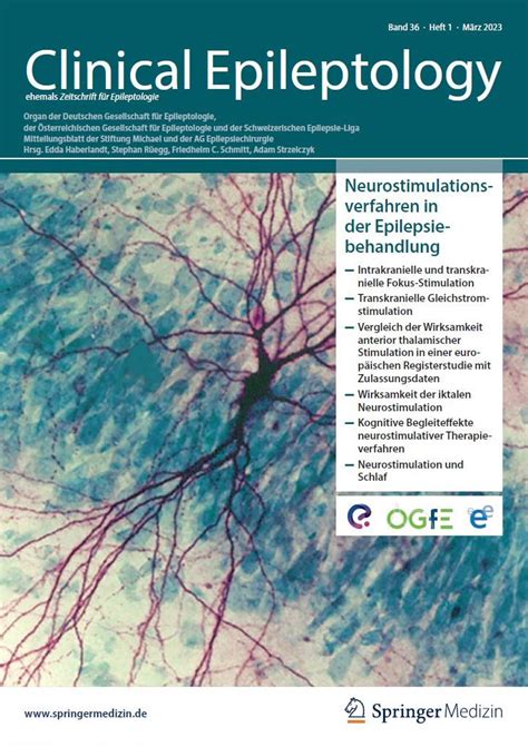 Neue Fachzeitschrift Für Epileptologie In Der Schweiz Schweizerische