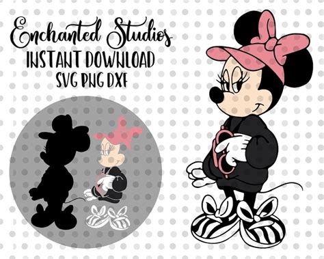 Trendy Insta Baddie Minnie Mouse Svg Png T Shirt Transfer Etsy