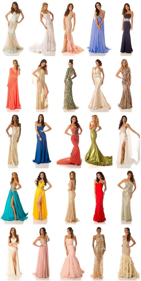 Miss Universe 2012 Top 25 Evening Gown Beauty Pageant World