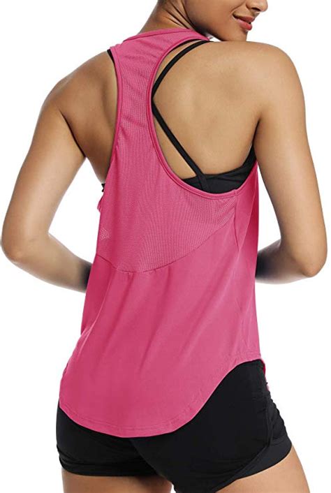 muzniuer womens workout tops running tank tops for women sleeveless yoga gym fitness activewear