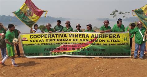 Cooperativa Minera Aurifera Nueva Esperanza De San Simon R L