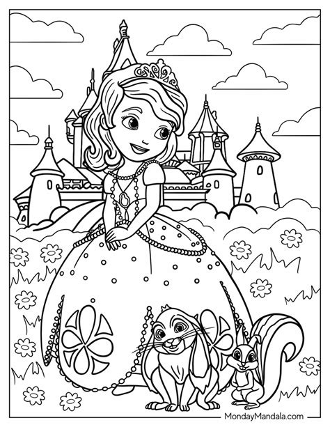 Sofia The First Coloring Pages Free Coloring Pages Coloring Library